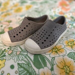 Native Shoes Kids Gray Slip-On